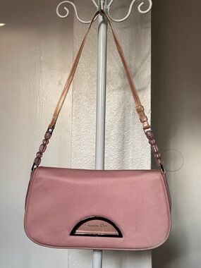 Christian Dior Pink Malice Nylon Shoulder
Bag Vintage